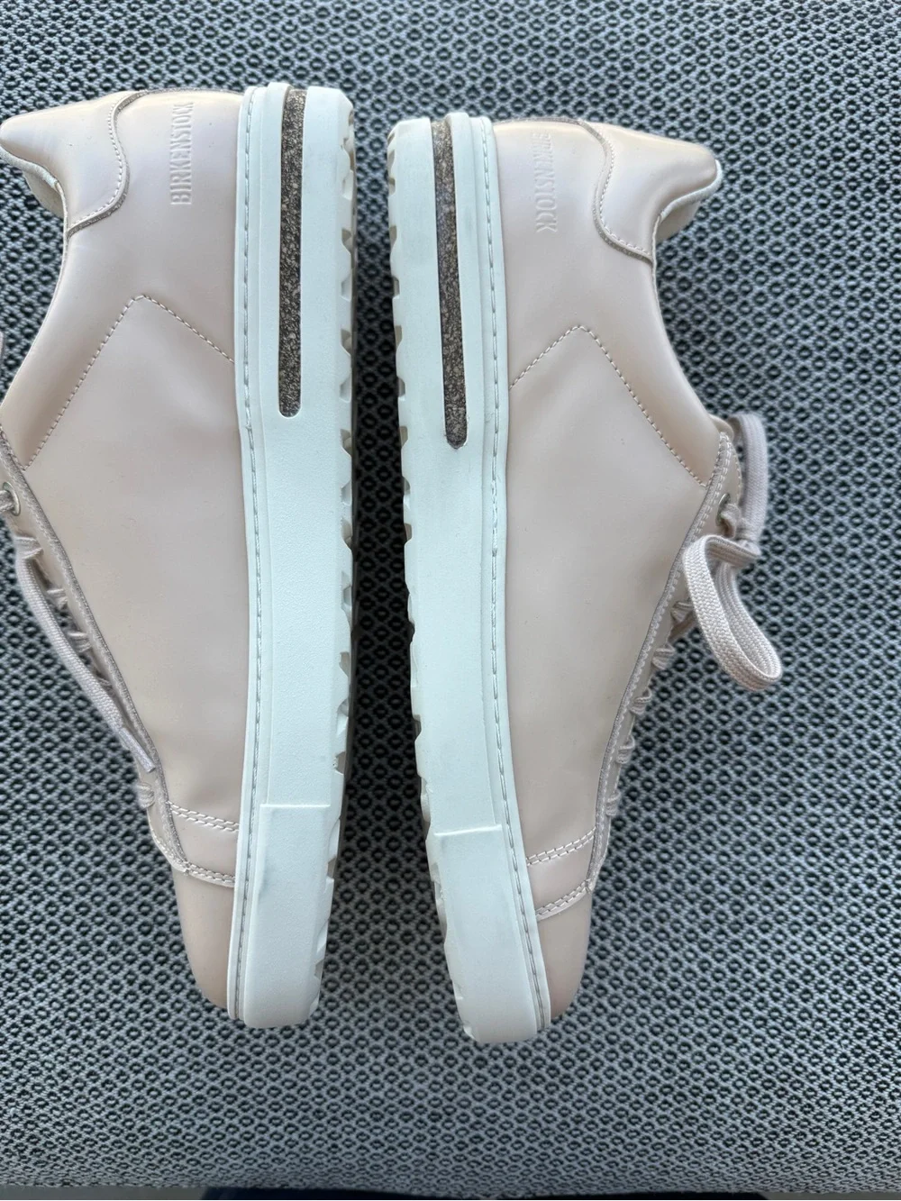 NEW Birkenstock Bend Low Sneaker Beige Leather Women’s 41 US 10–10.5